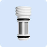 Electric Bidet Water Filter with Stainless Steel Mesh