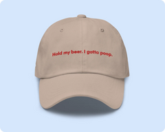 Dad Hat: Narragansett Beer X TUSHY - Cream