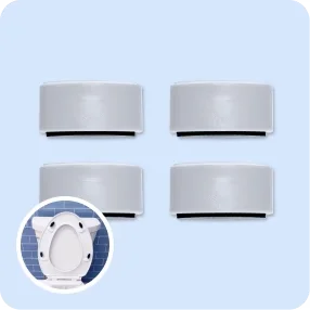 Universal Toilet Seat Bumpers