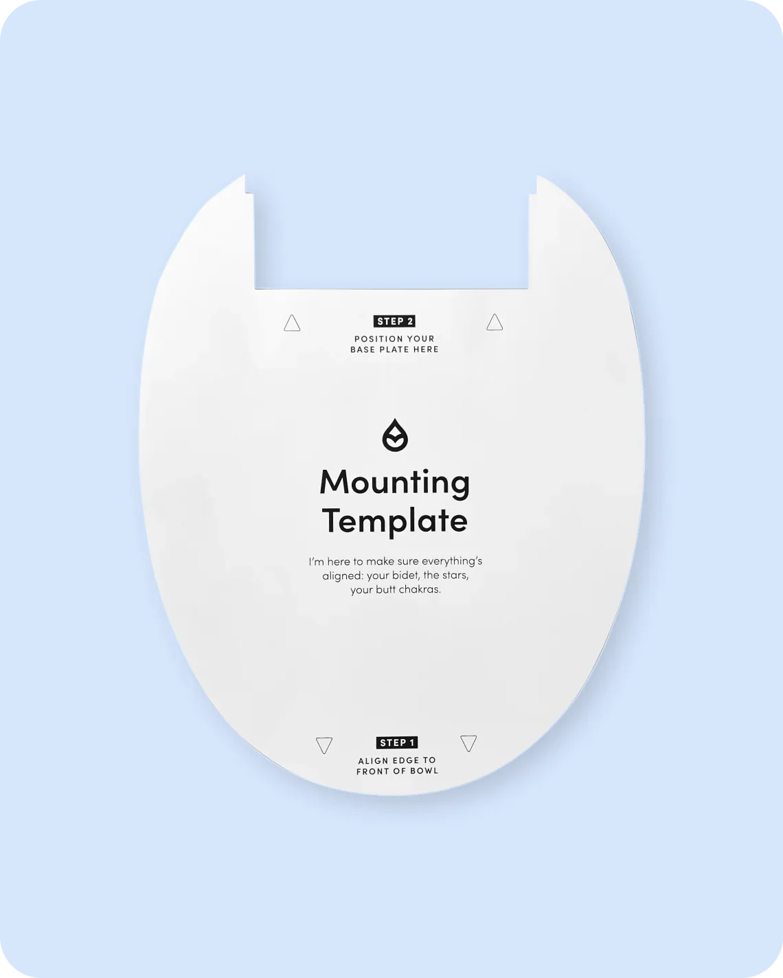 Round Mounting Template for Wave/Oasis