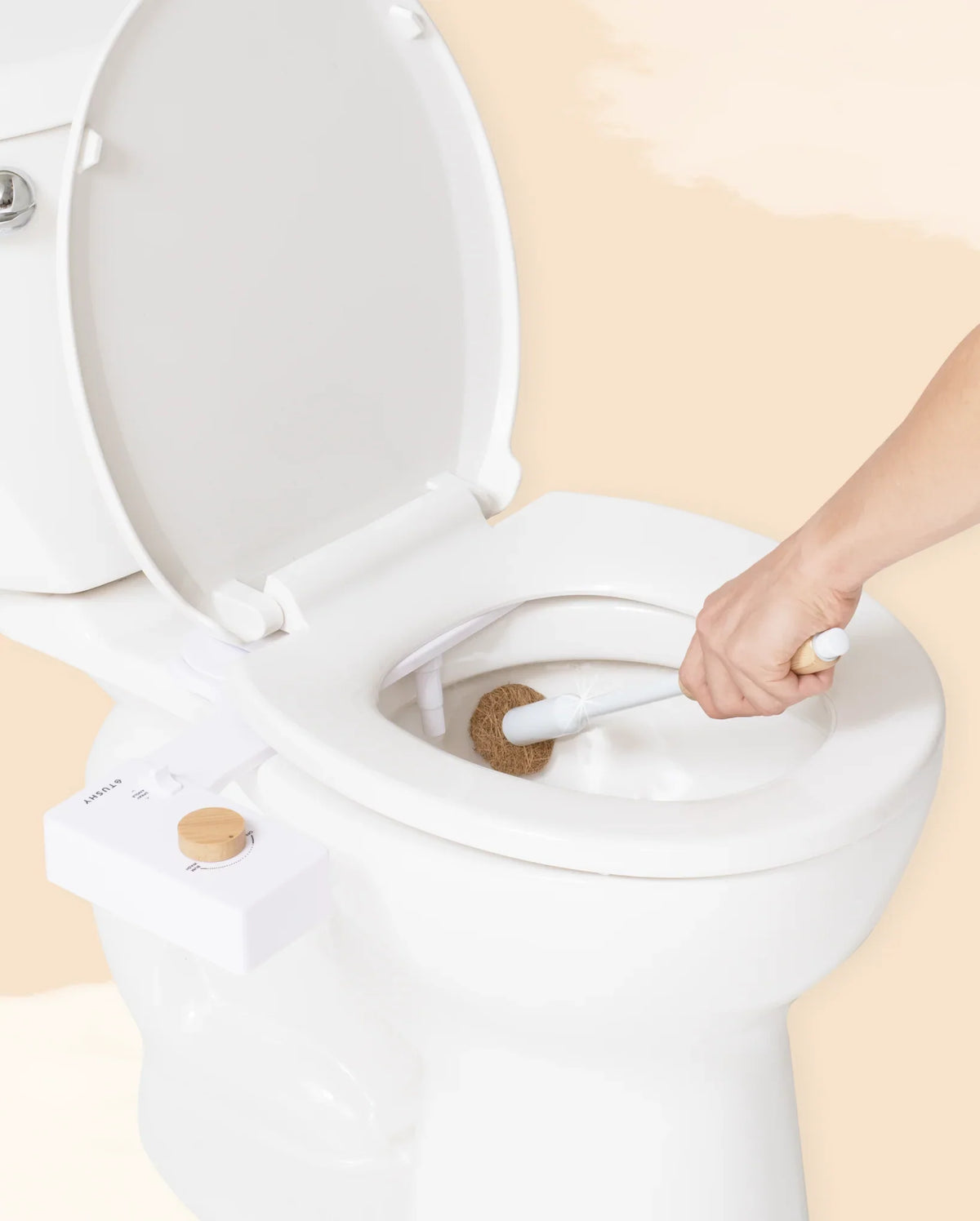 TUSHY Toilet Brush 2.0