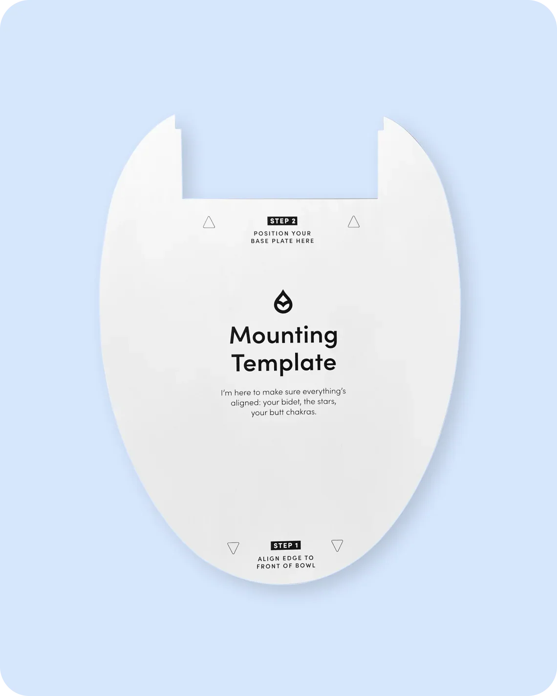 Elongated Mounting Template for Wave/Oasis