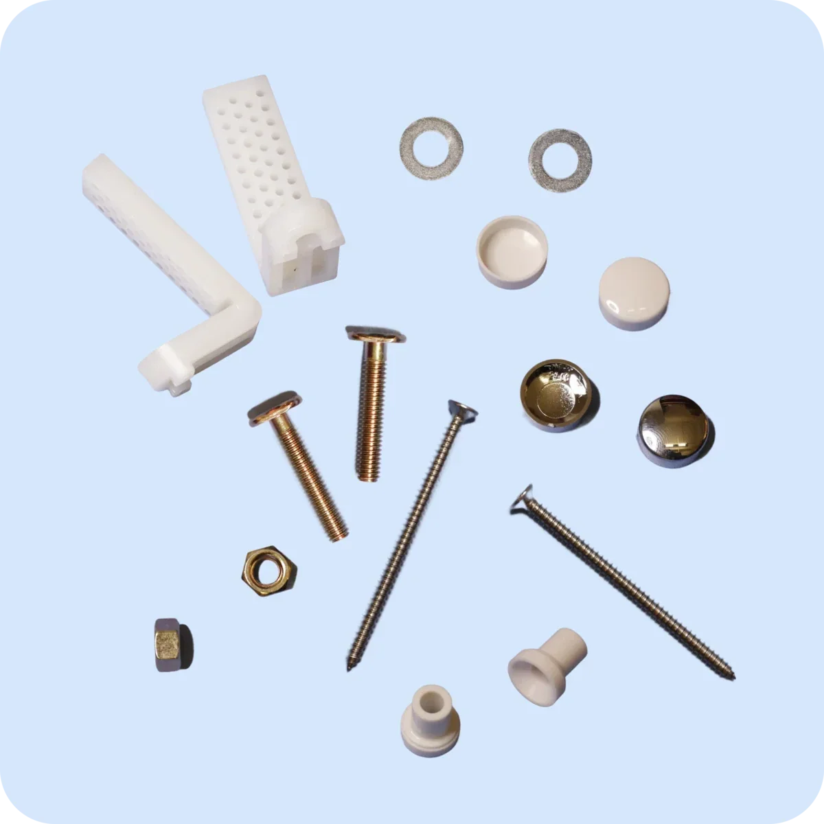 Eau Toilet Mounting Hardware Kit