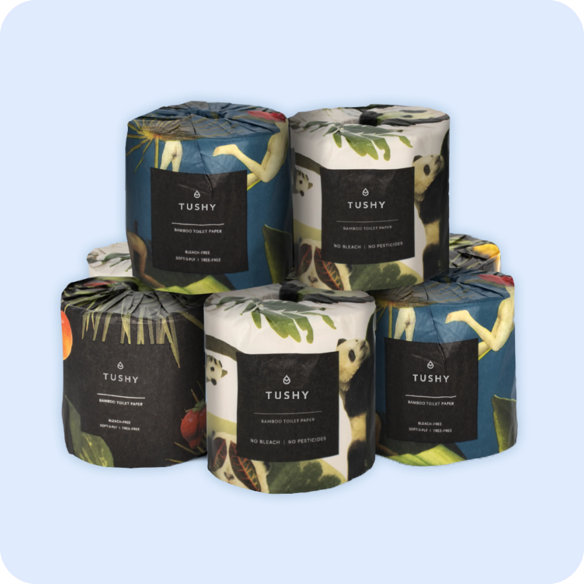 Premium Bamboo Toilet Paper 16 Pack