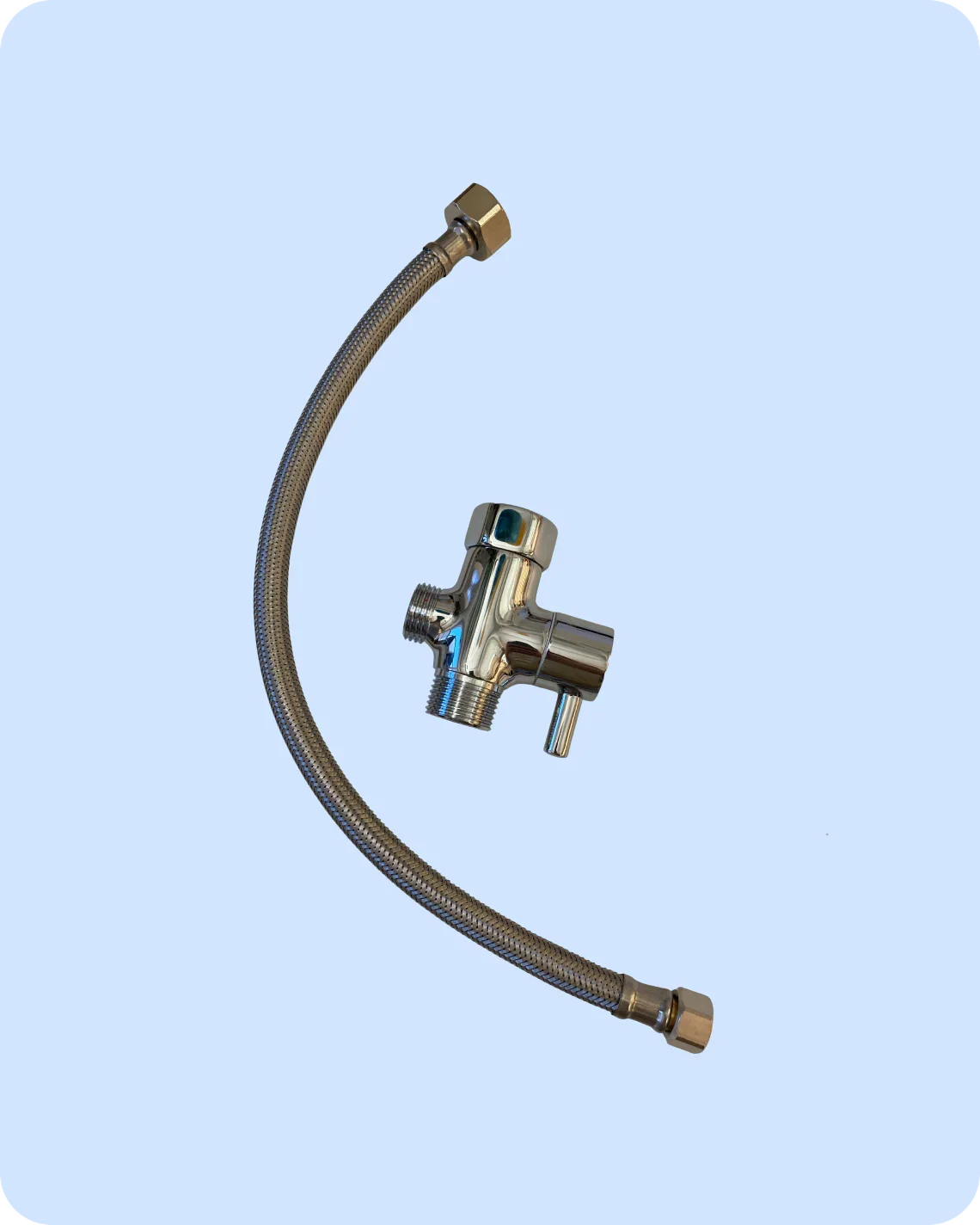 Childproofing Kit: Mega Adapter with Shutoff Valve and Compatible Hose