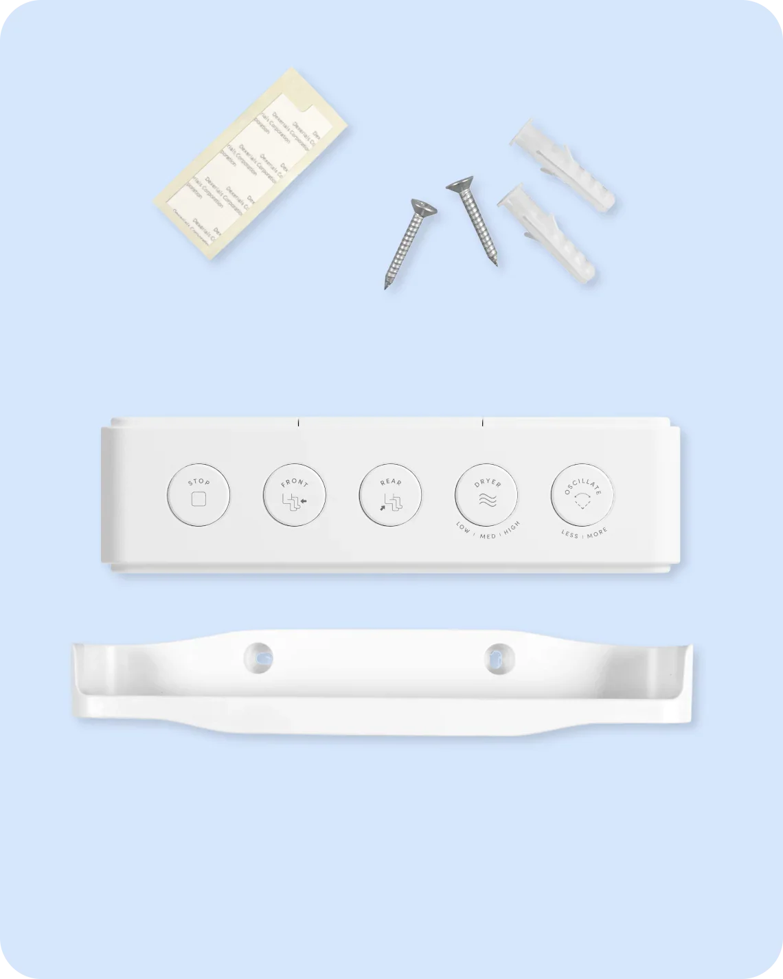Aura Remote & Holder Mounting Kit